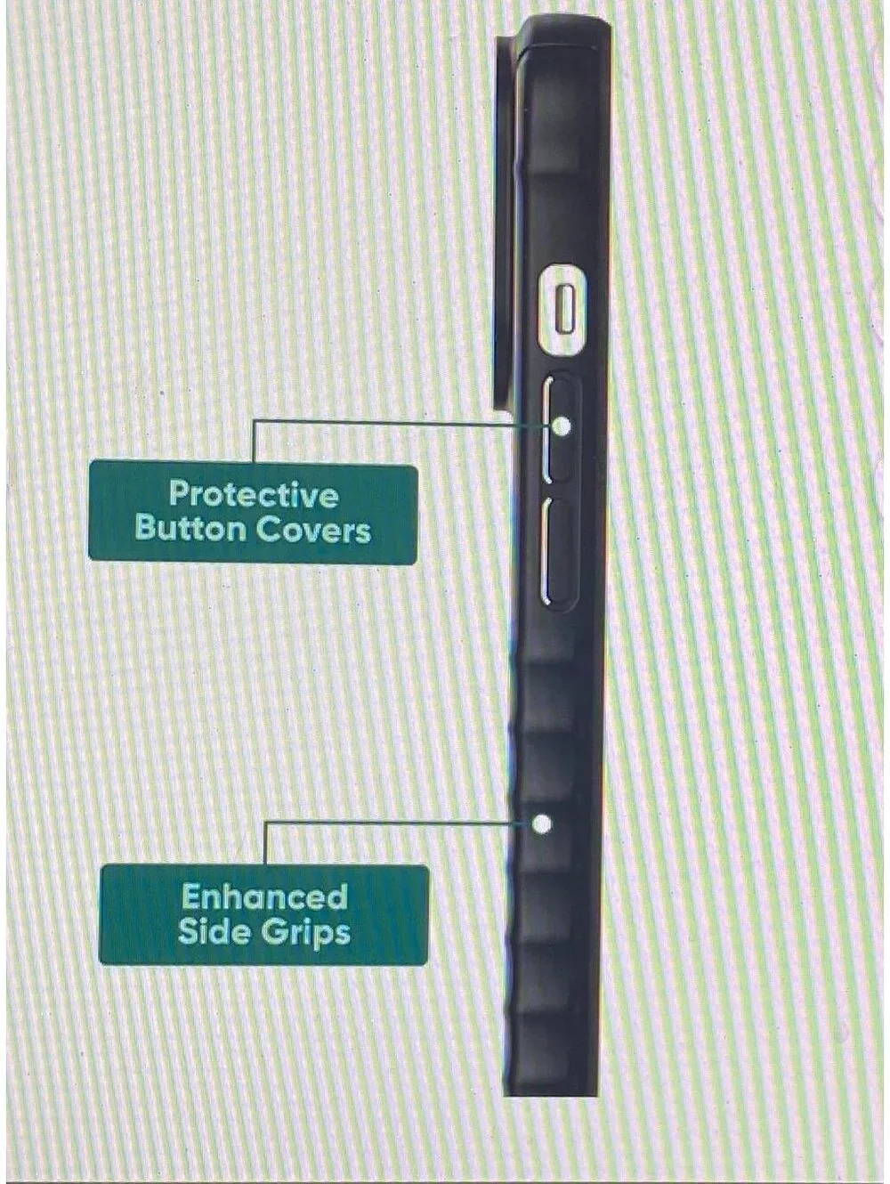 Onn Case for iPhone 13/12 Pro Max Black